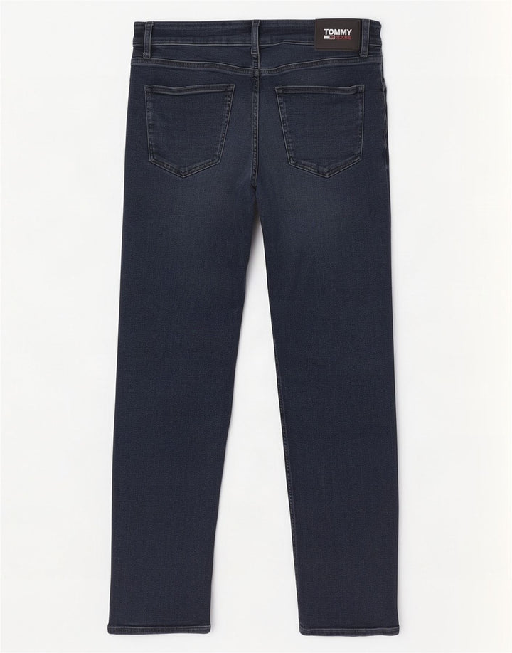 Tommy Hilfiger Herre Slim Jeans W34 L32 Marineblå