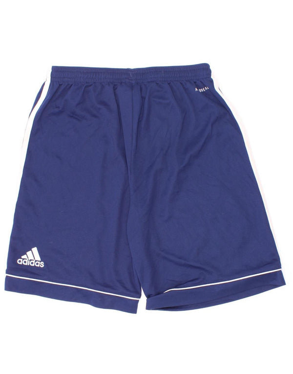 Adidas Boys Aeroready Sports Shorts 13-14 år Navy Blue Polyester