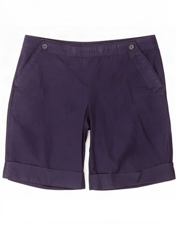 Hugo Boss Dame Chino Shorts Large W32 Navy Blue