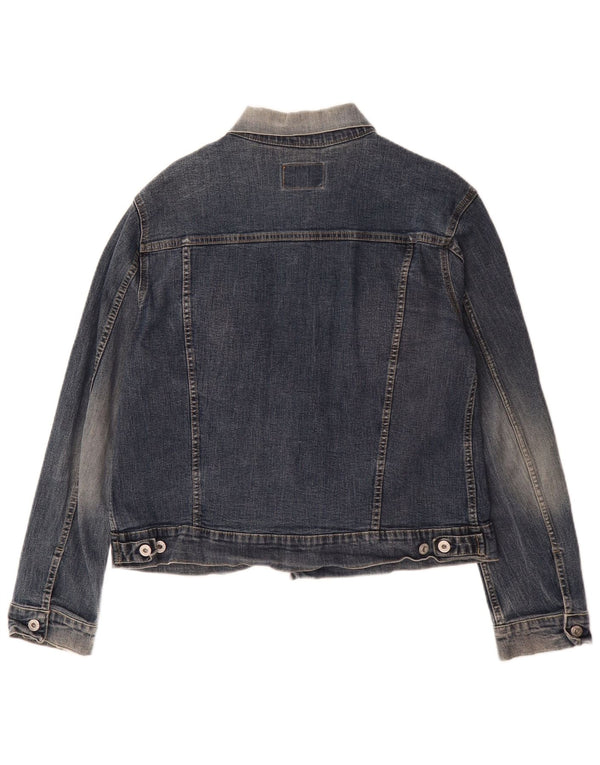 Energie Herre denimjakke UK 38 Medium Blue Cotton