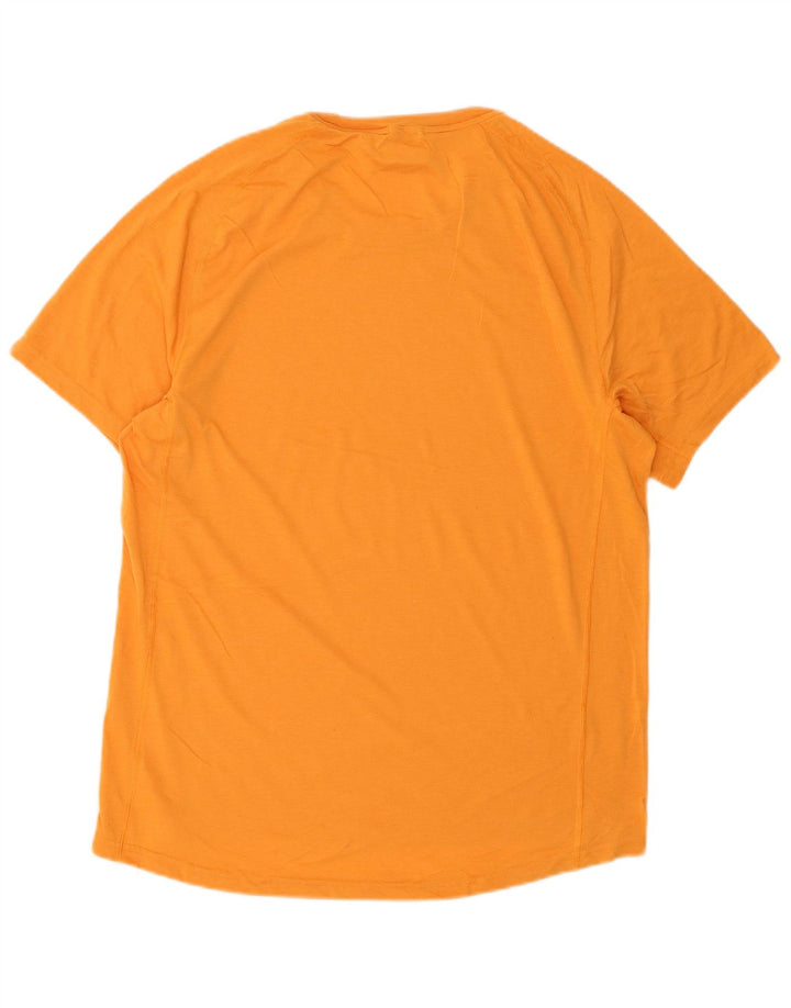 Prana Herre T-Shirt Top Medium Orange Syntetisk