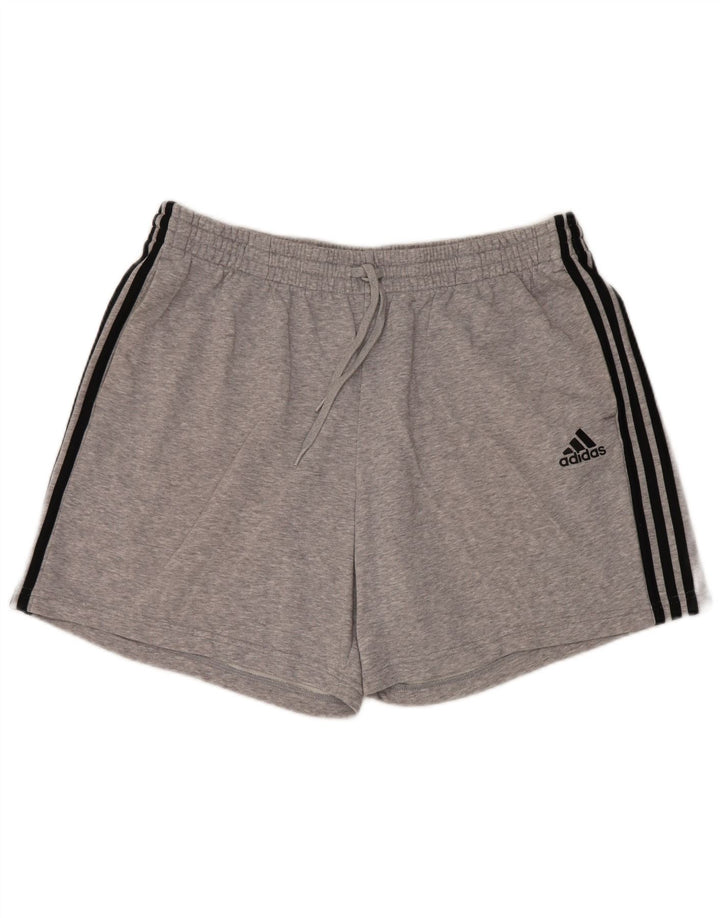 Adidas Herre Sportshorts 2XL Grå Bomuld