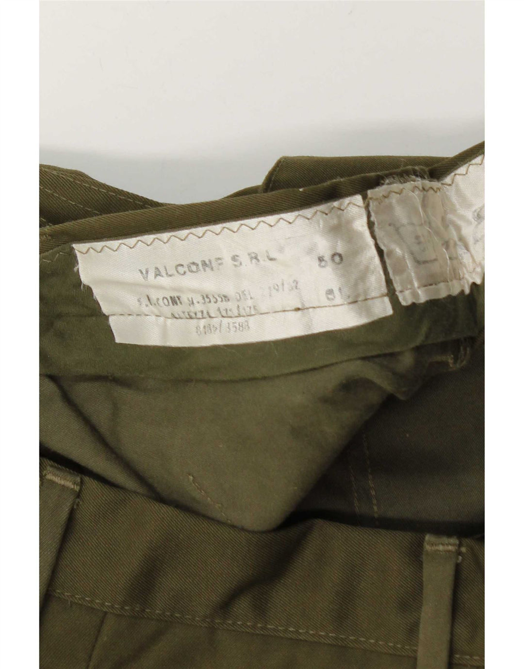 Vintage Herre Casual Shorts IT 50 Large W36 Khaki