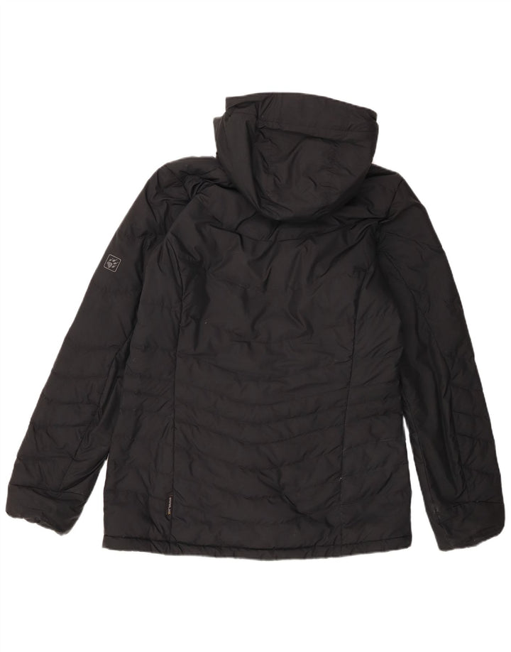 Jack Wolfskin Dame Oversized hættepolstret jakke IT 36 XS Sort