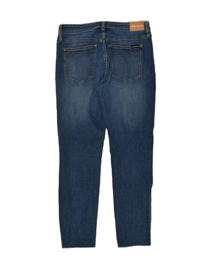 CALVIN KLEIN Womens Slim Jeans W29 L30  Navy Blue Cotton Vintage Calvin Klein and Second-Hand Calvin Klein from Messina Hembry 