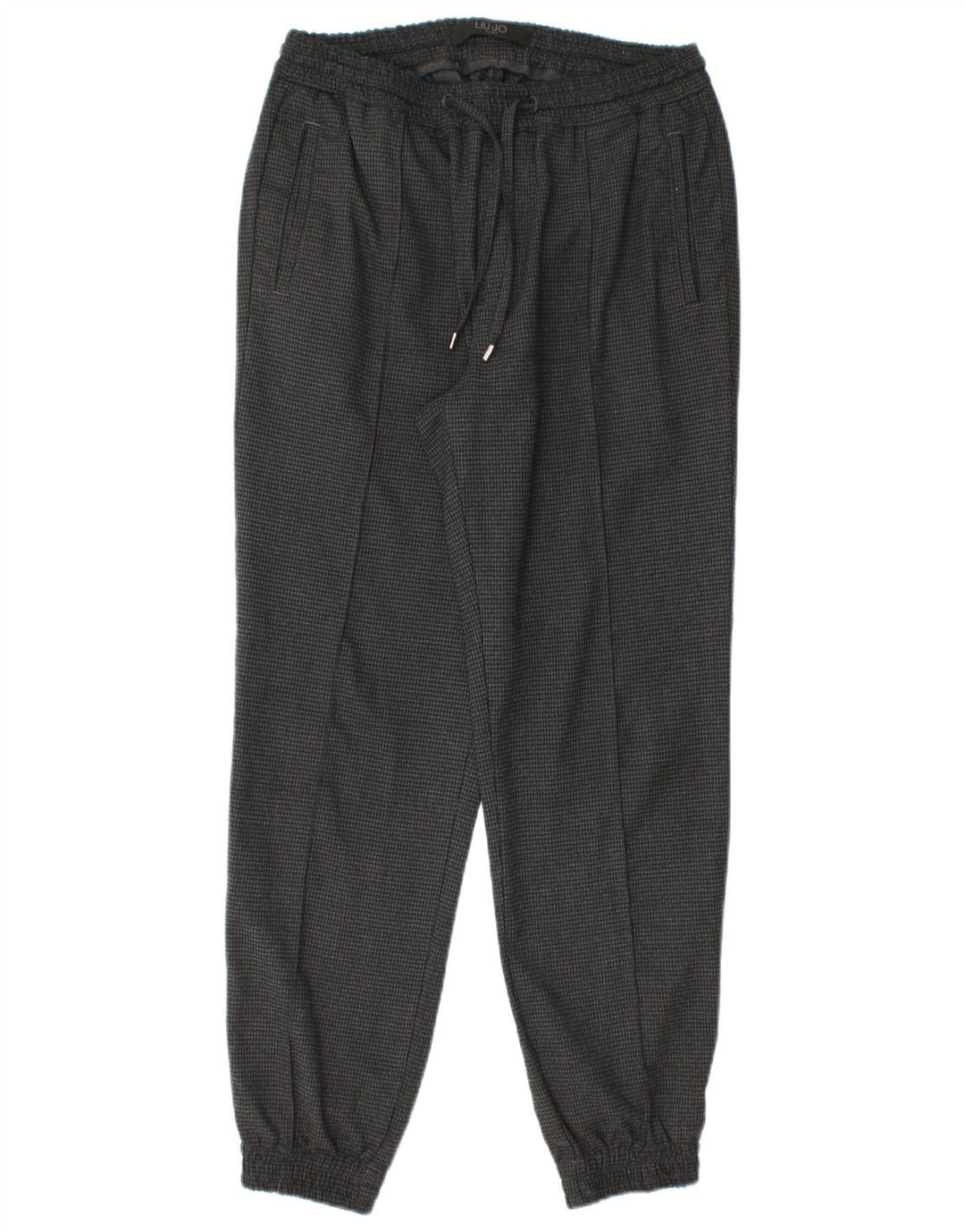 Liu Jo Joggers Chinobukser til mænd W30 L27 Grå Houndstooth