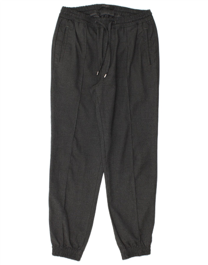 Liu Jo Joggers Chinobukser til mænd W30 L27 Grå Houndstooth