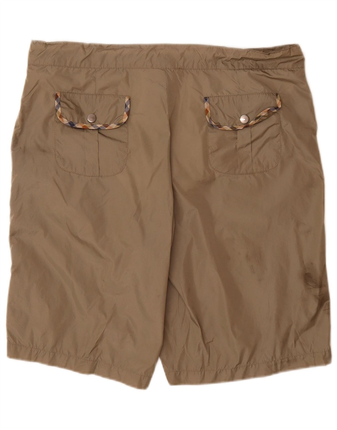 Aquascutum Herre Chino Shorts IT 50 Large W36 Grå Polyamid