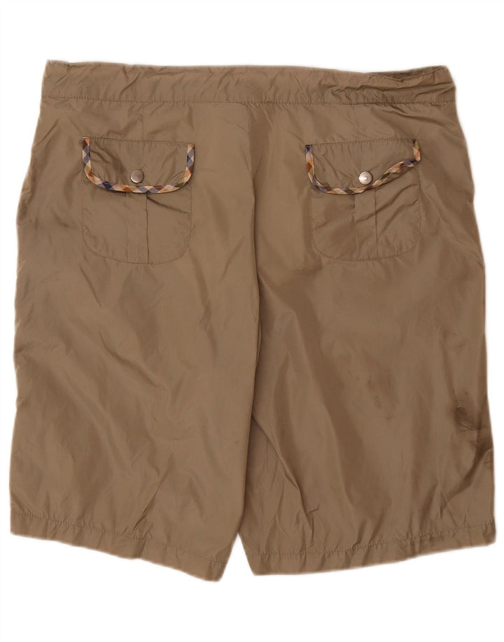 Aquascutum Herre Chino Shorts IT 50 Large W36 Grå Polyamid
