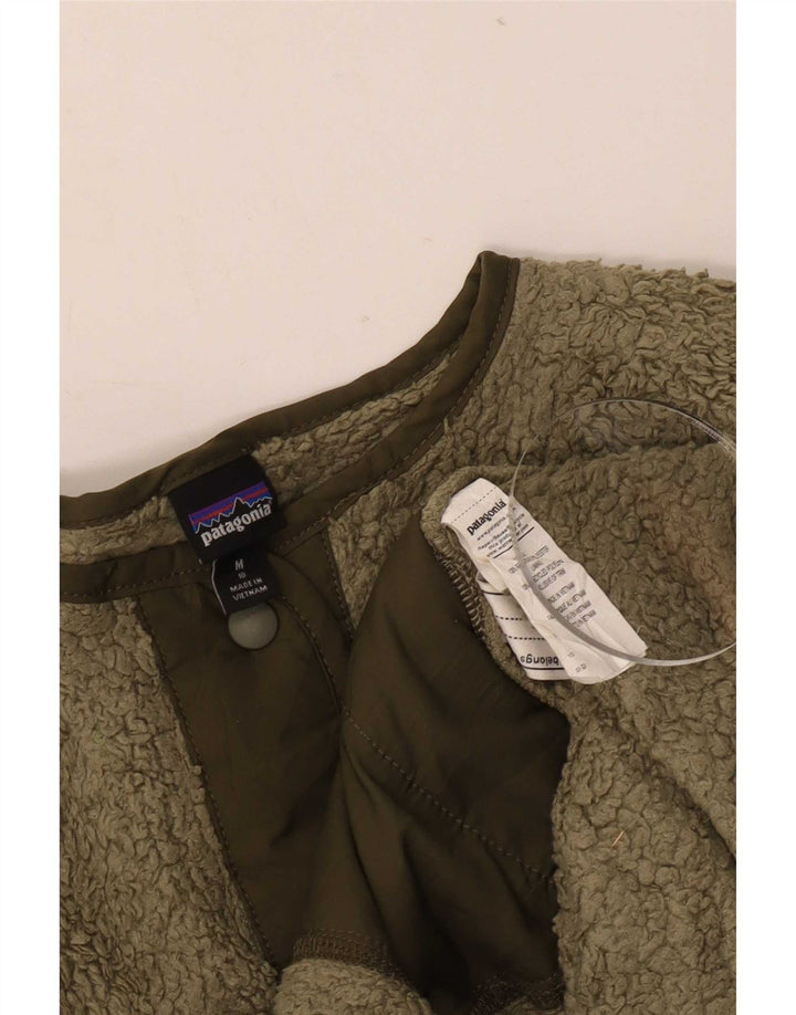 Patagonia Girls Fleecejakke 9-10 år Medium Khaki Polyester