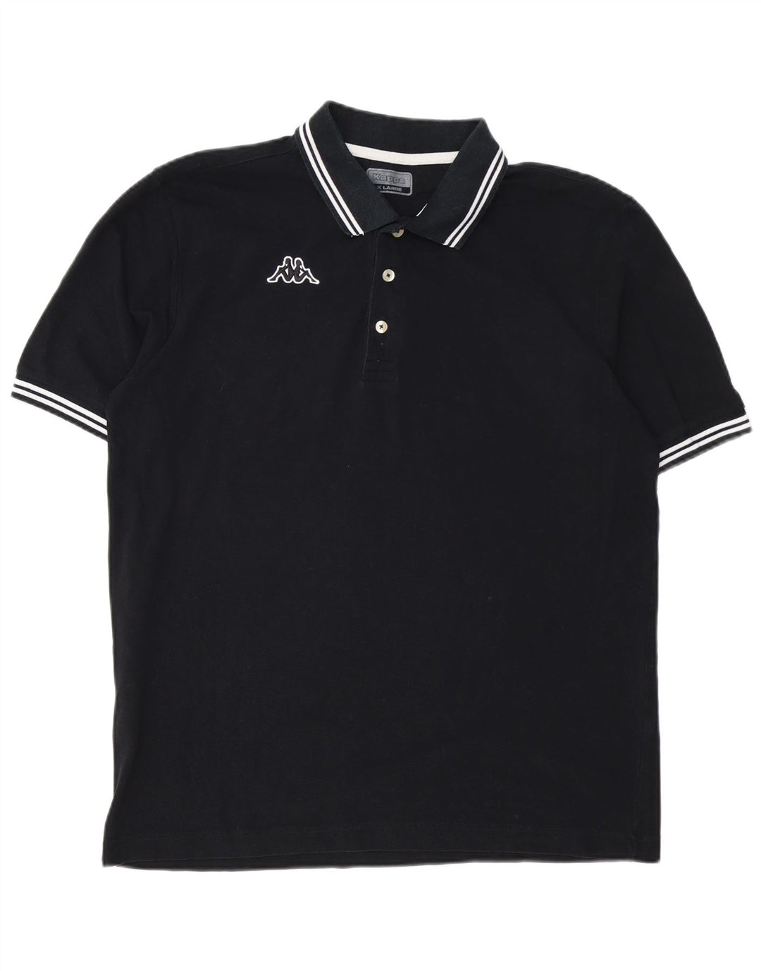 Kappa herre poloshirt XL sort