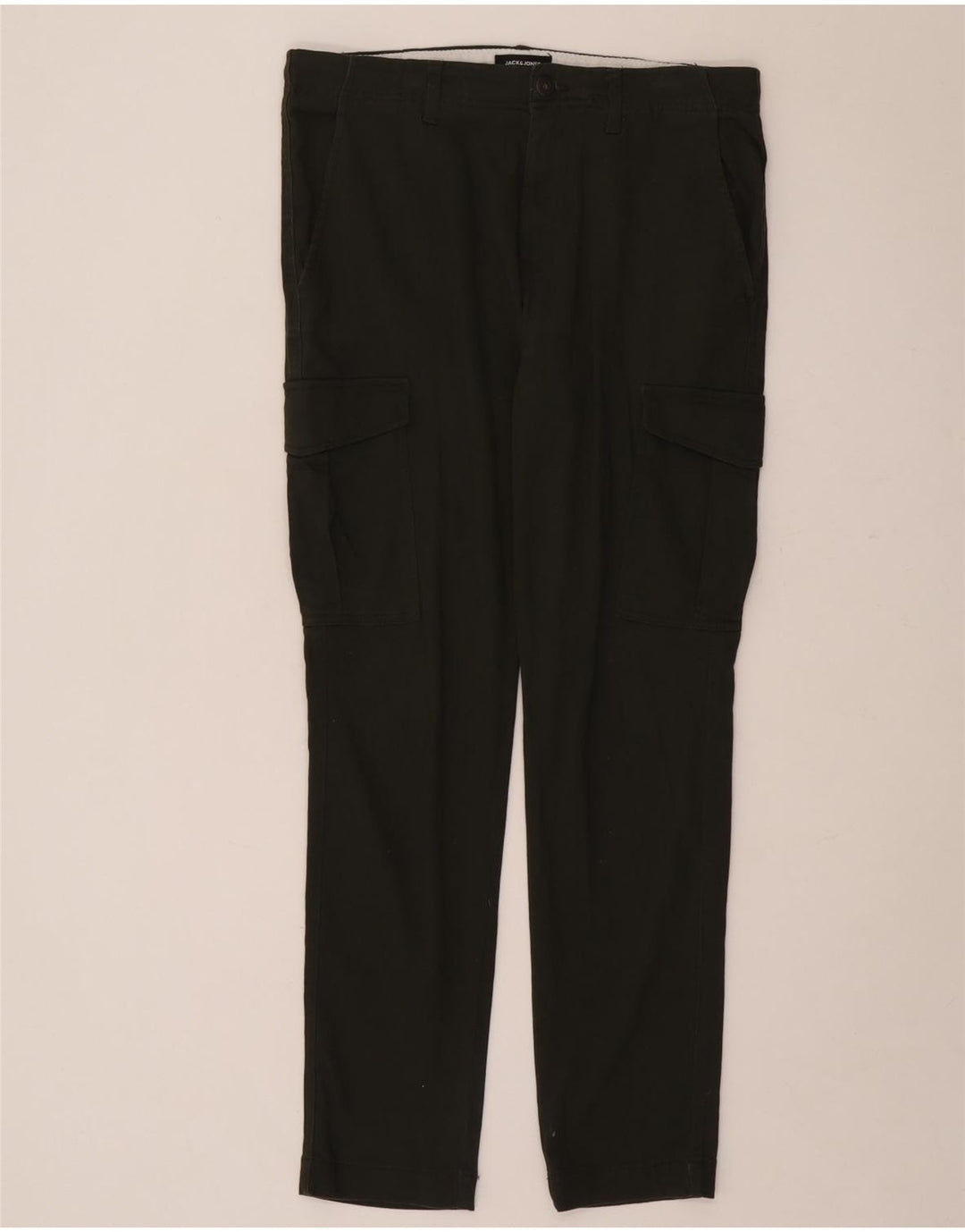 Jack & Jones Herre Slim Cargo Bukser W33 L32 Grøn Bomuld