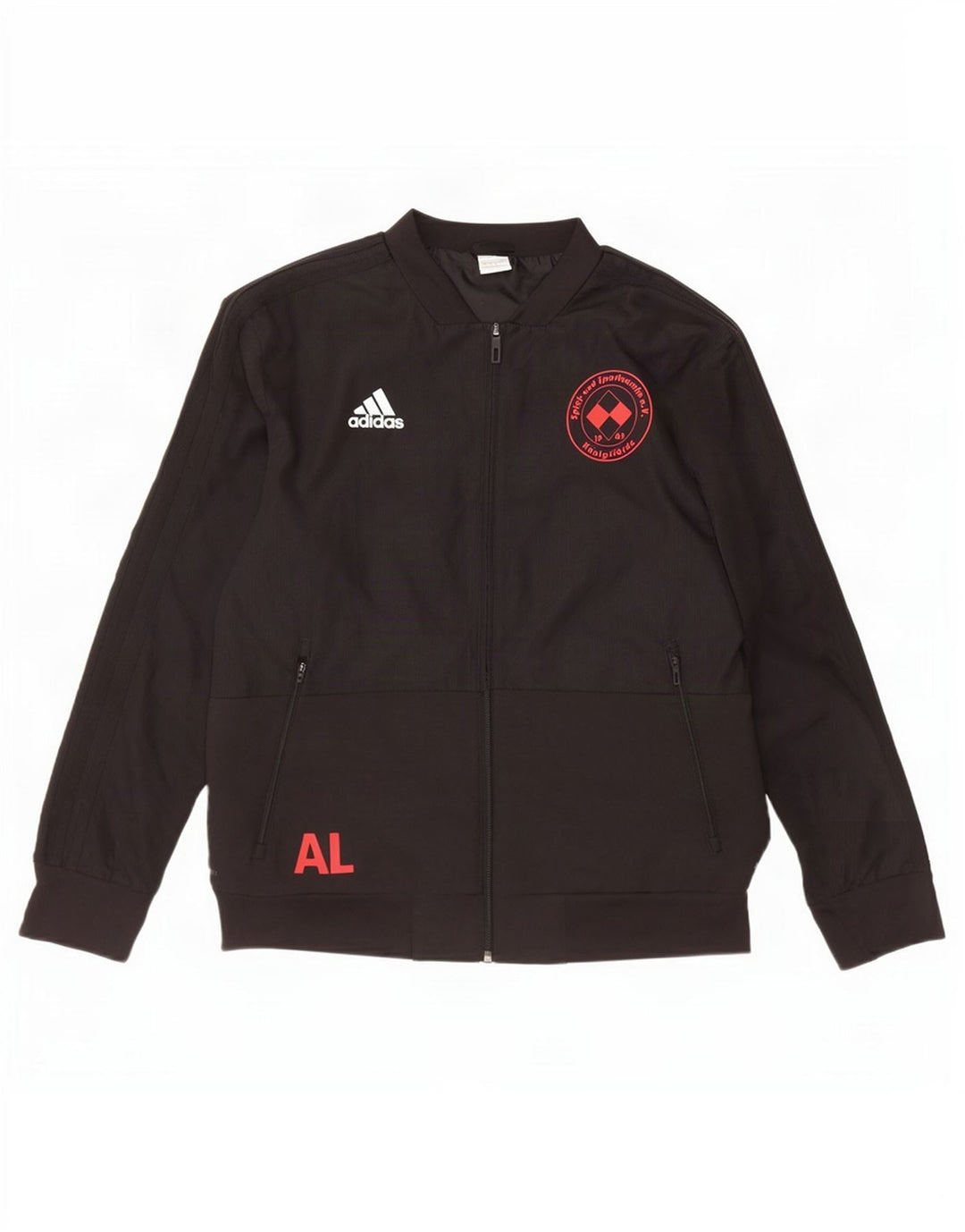 Adidas Herre Climalite Grafisk træningsdragt Topjakke Stor sort polyester