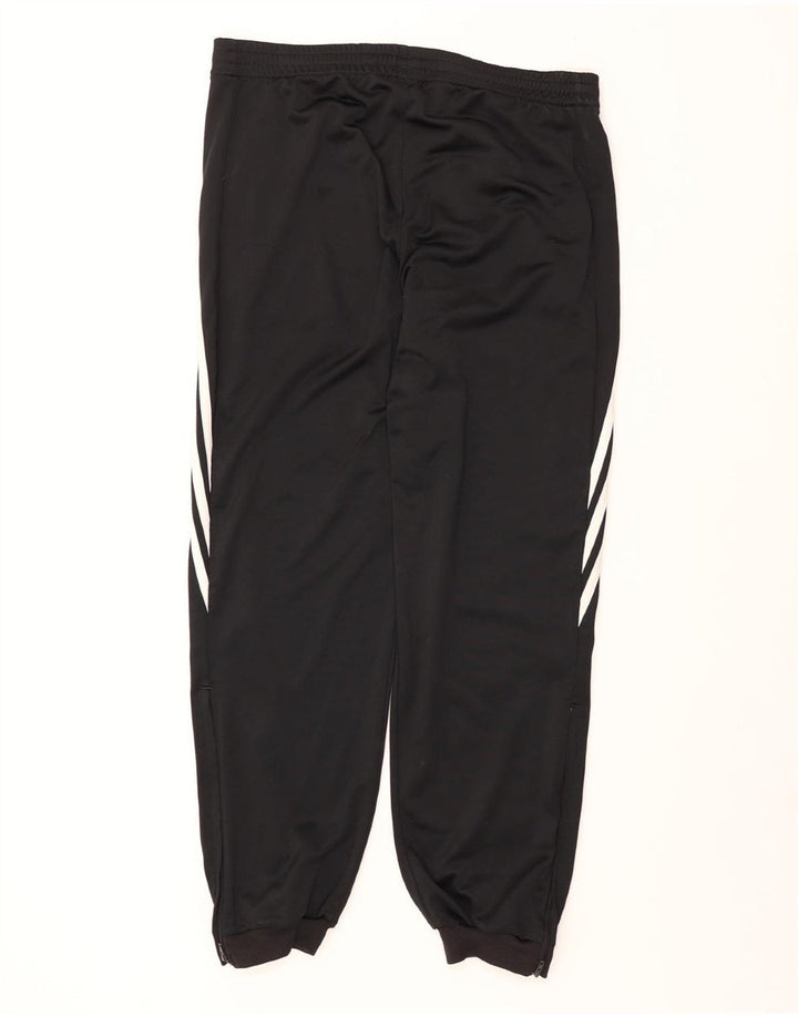 ADIDAS Mens Tracksuit Trousers Joggers Medium  Black Polyester
