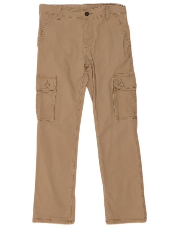 Wrangler Boys Cargo Bukser 11-12 år W27 L26 Beige Bomuld