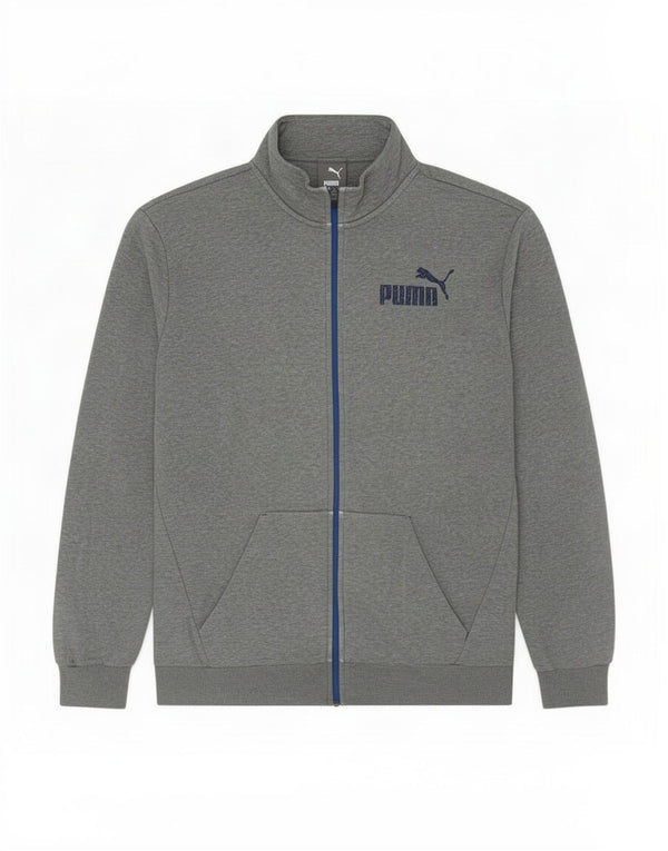 Puma Træningsdragt til mænd Topjakke XL Grå Flecked Bomuld