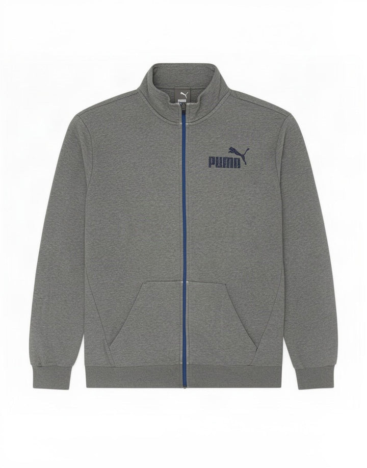 Puma Træningsdragt til mænd Topjakke XL Grå Flecked Bomuld