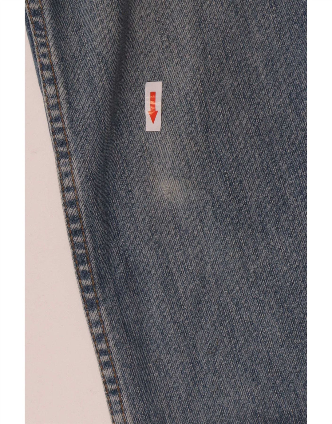 Wrangler Herre Texas Straight Jeans W38 L32 Blå Bomuld