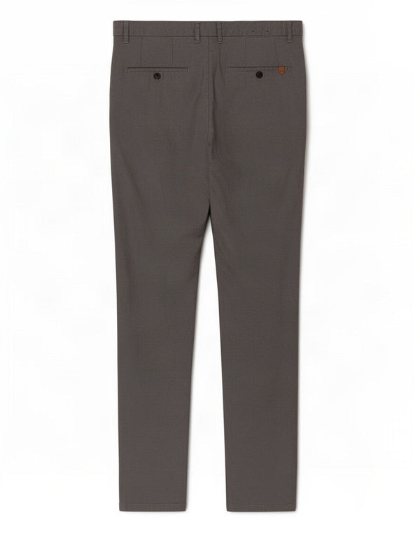 Zara Mens Slim Chino Trousers EU 42 Large W32 L31 Grey Cotton