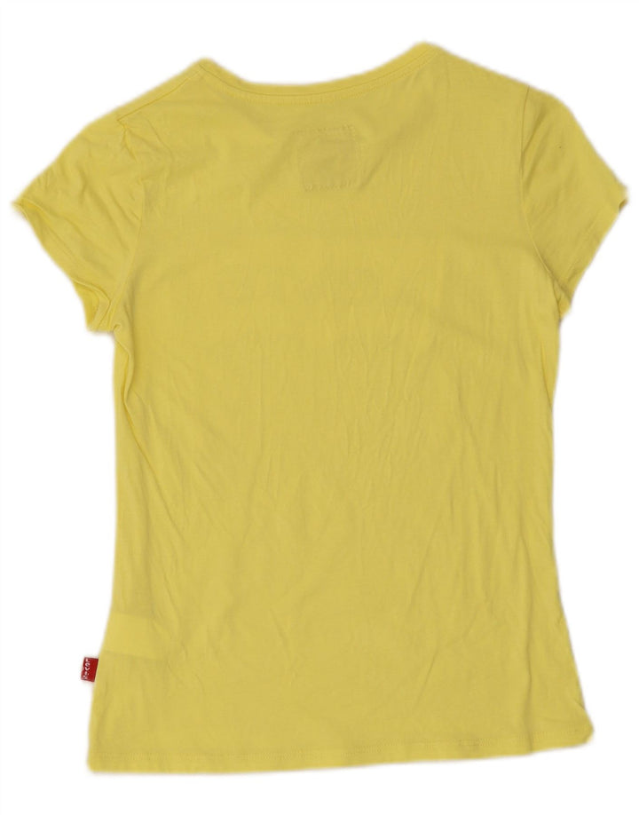Levi's Boys Grafisk T-Shirt Top 13-14 År Gul Modal