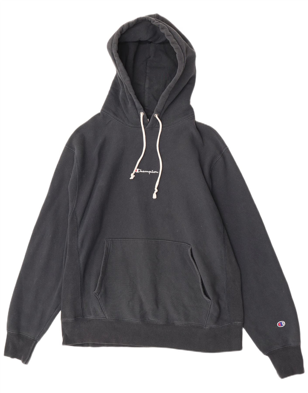 Champion Herre hættetrøje Jumper Large Sort Bomuld