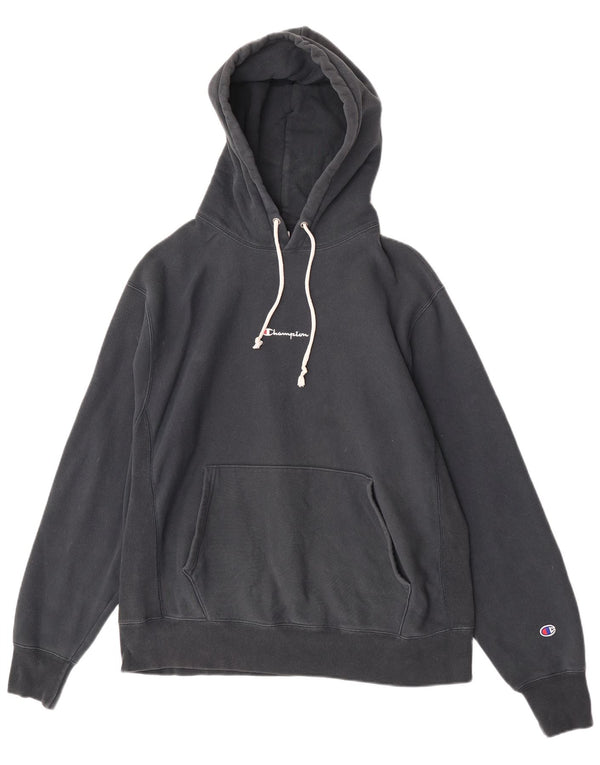 Champion Herre hættetrøje Jumper Large Sort Bomuld