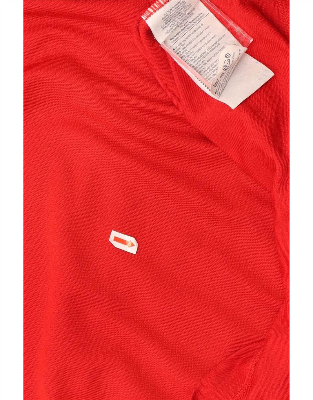 NIKE Dri Fit poloskjorte til mænd UK 47/48 2XL rød polyester