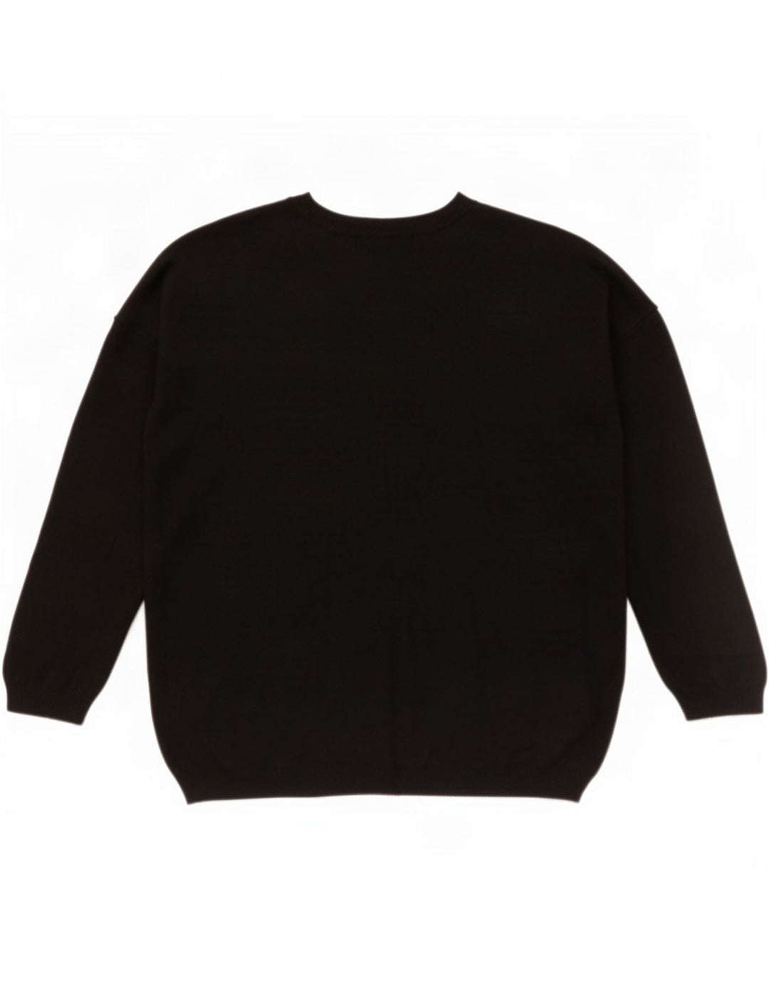 Marks & Spencer Dame sweater med rund hals DK 14 Medium Sort