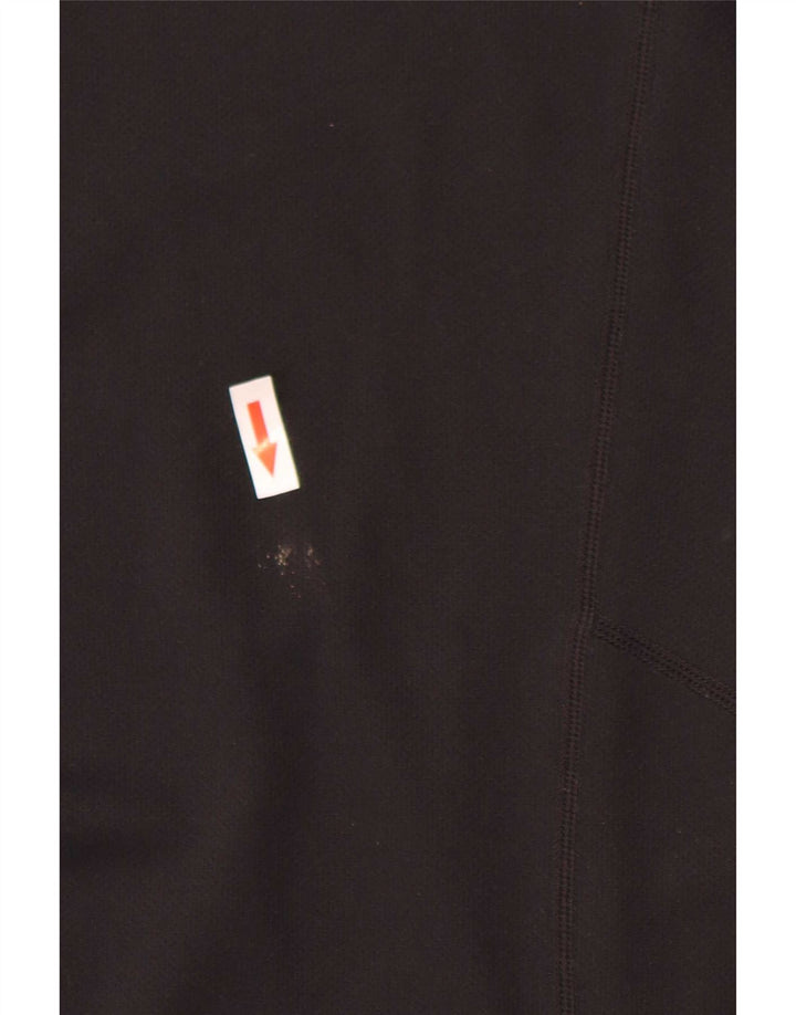 Nike Herre Dri Fit T-shirt Top Stor sort polyester
