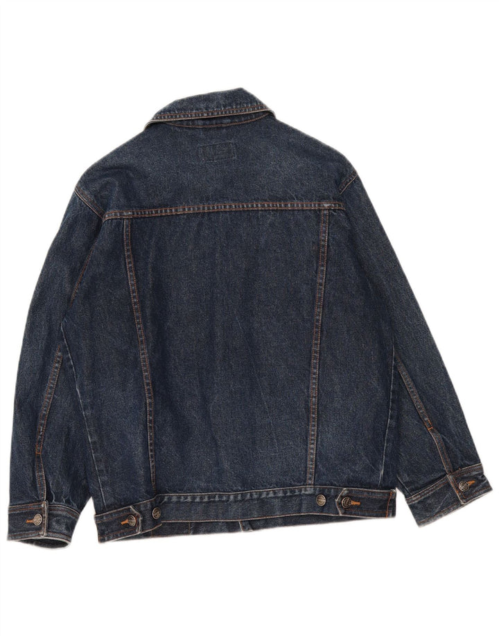 WPM Herre denimjakke UK 42 XL Blå Bomuld