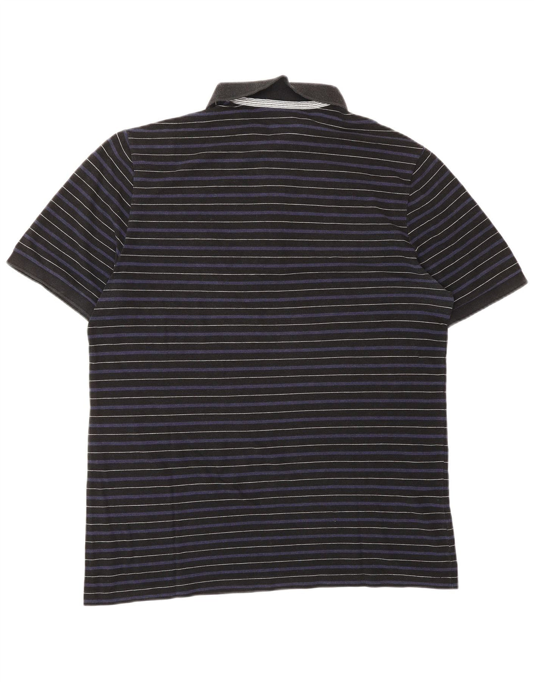 Lacoste Herre poloskjorte str. 6 XL Marineblå Stribet Lyocell