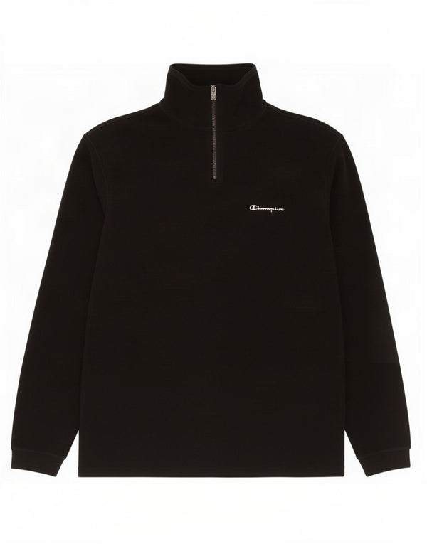 Champion Herre Fleece Jumper med lynlås 2XL Sort