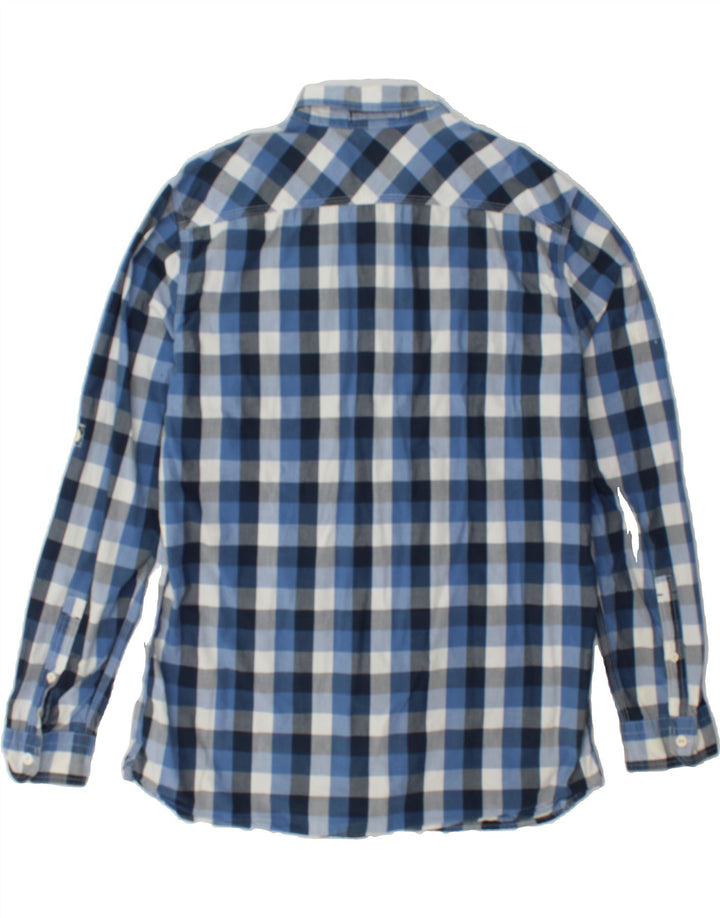 LEVI'S Mens Shirt XL Blue Check Cotton Vintage Levi's and Second-Hand Levi's from Messina Hembry 