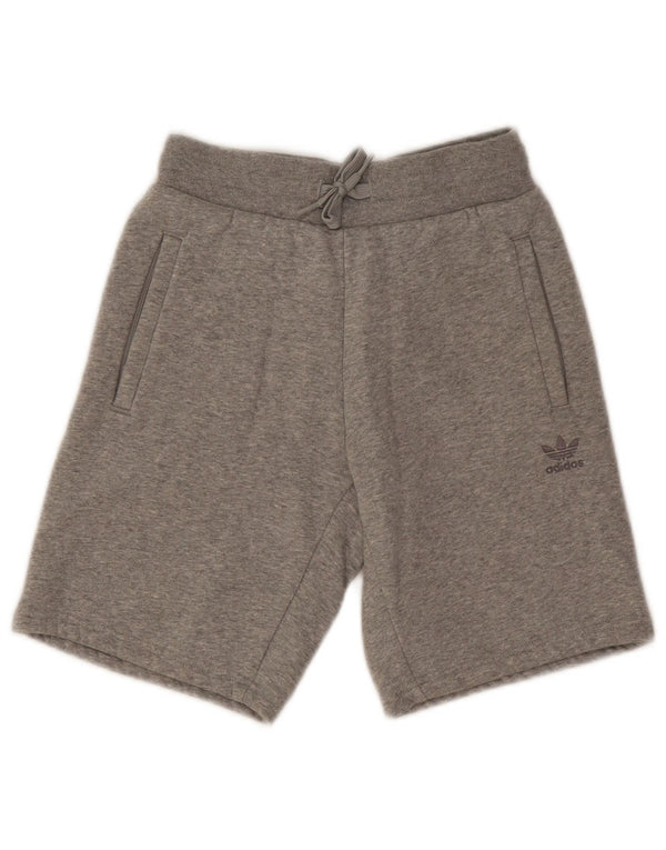 Adidas drenge sportsshorts 11-12 år Grå bomuld