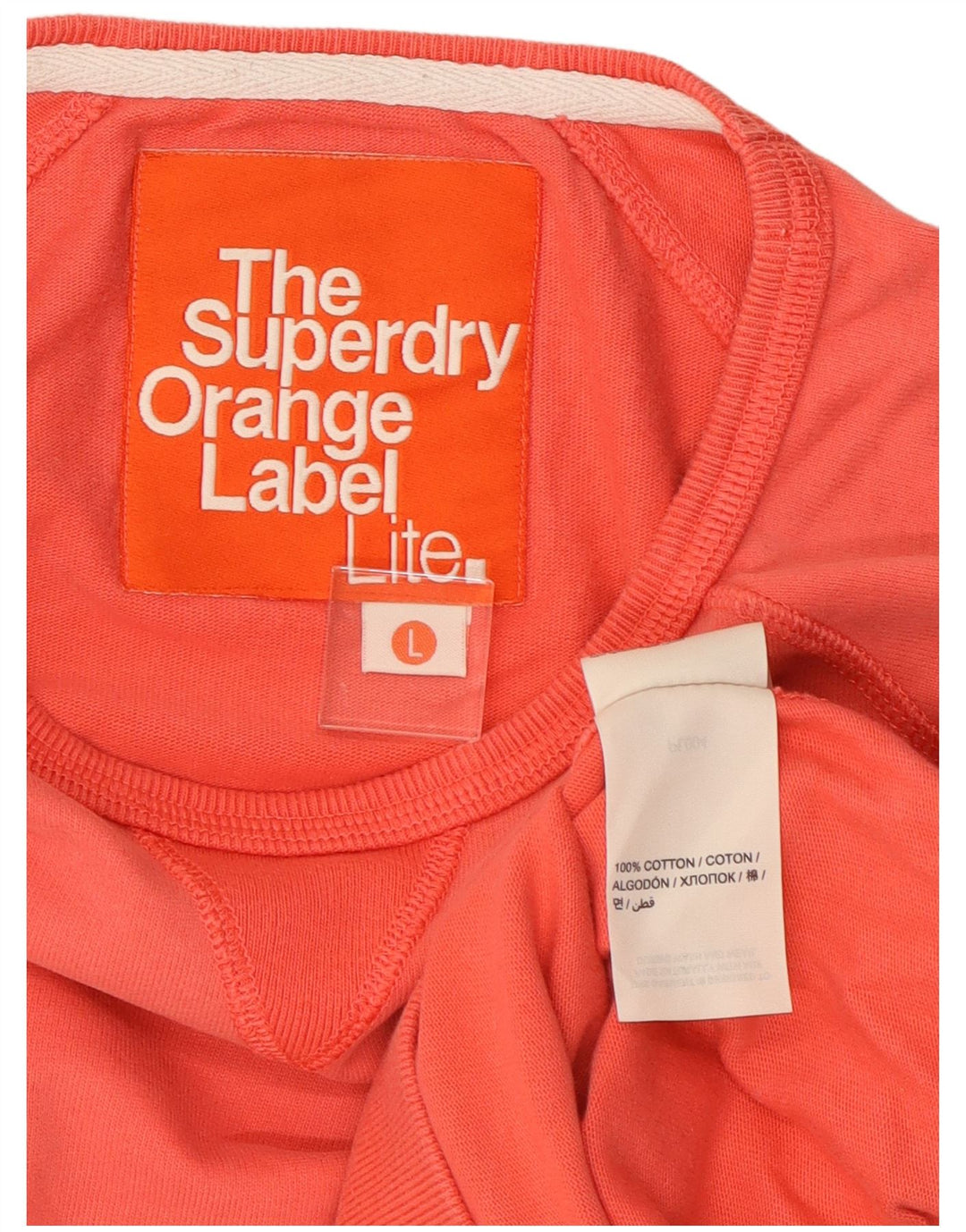 SUPERDRY Dame Sweatshirt Jumper UK 16 Large Pink