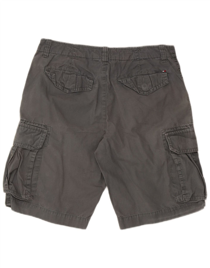 Tommy Hilfiger Herre Cargo Shorts W33 Medium Grå Bomuld
