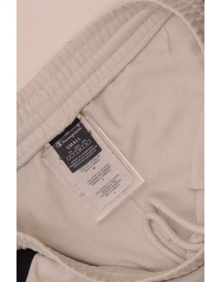 Champion Herre sportsshorts Small White Colourblock Bomuld