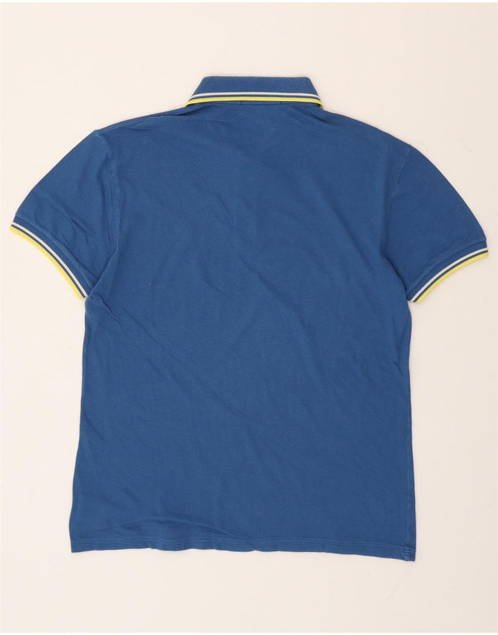 FRED PERRY Herre let og stræk poloshirt mellemblå bomuld