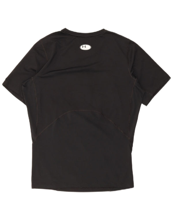 Under Armour Mens Compression T-Shirt Top 2XL Black Sports