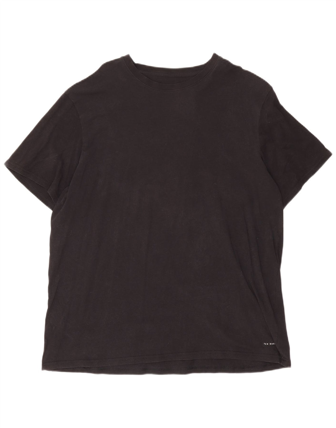 Ted Baker Herre T-Shirt Top Stor Sort Bomuld