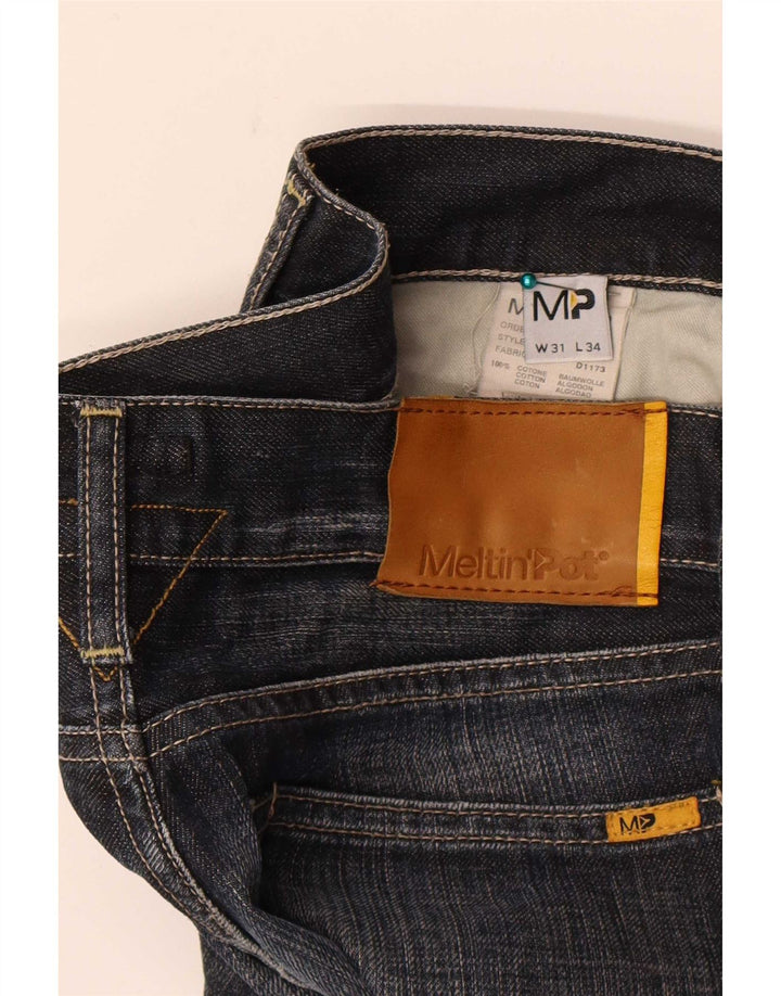 Meltin' Pot Dame Straight Jeans W31 L34 Blå Bomuld