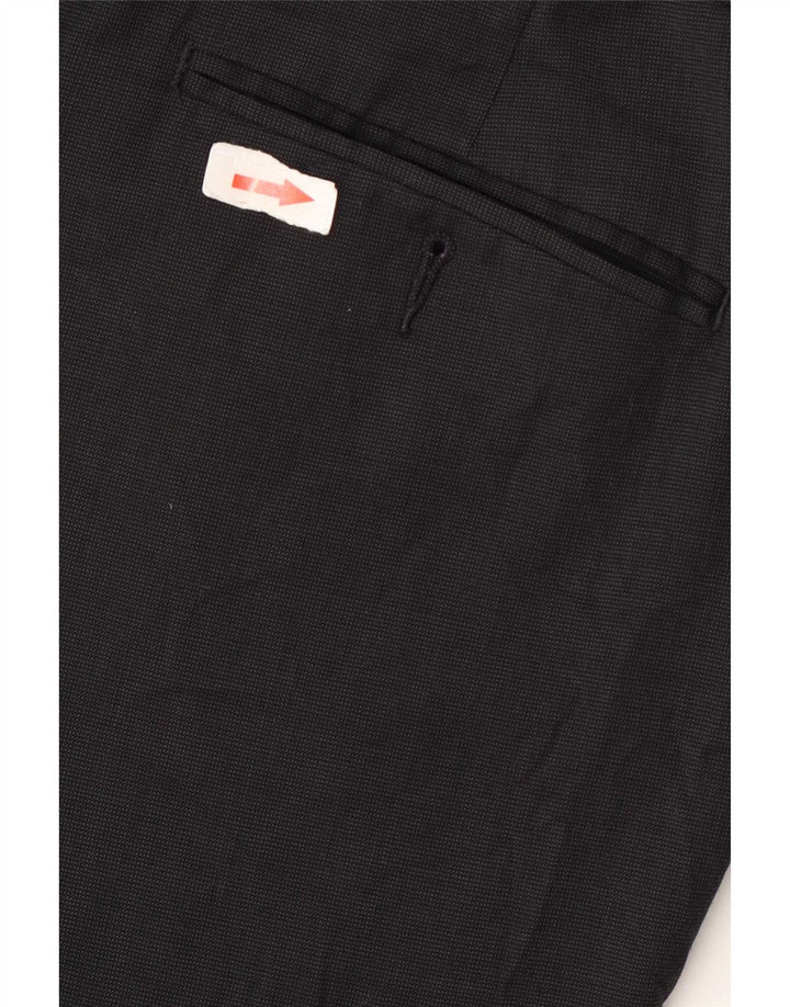Marks & Spencer Herre Regular Fit Suit Bukser W36 L29 Marineblå Uld