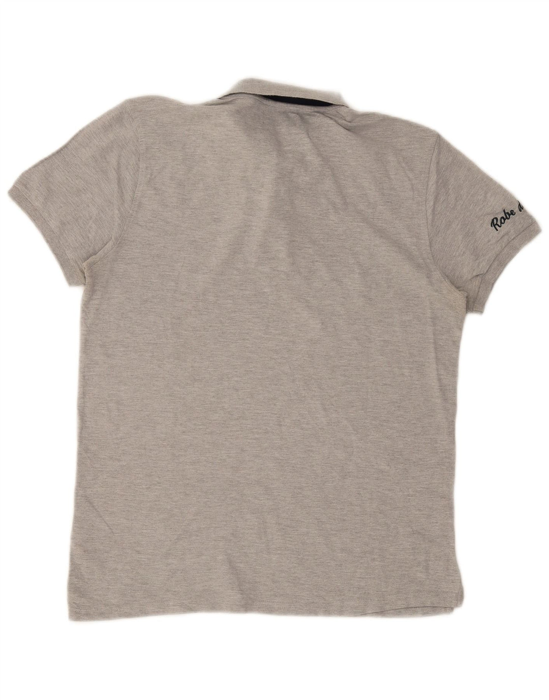 Kappa herre polo shirt, stor grå farveblok bomuld