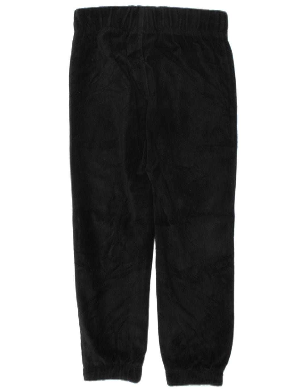 NIKE Girls Velvet Tracksuit Bukser Joggers 4-5 år Small Black