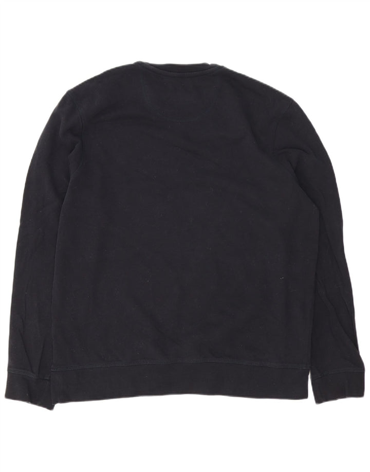Marks & Spencer Sweatshirt til mænd Stor marineblå bomuld