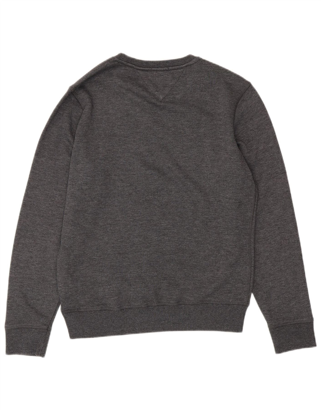 TOMMY HILFIGER Herre Regular Fit Sweatshirt Jumper Small Grå Flecked