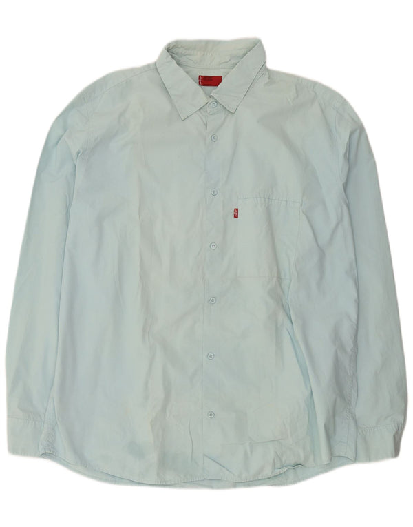 Levi's herreskjorte 2XL blå bomuld