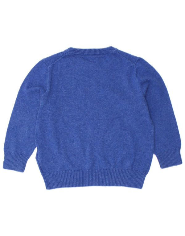 Polo Ralph Lauren Baby Drenge Bådhals Jumper Sweater 18-24 måneder Blå