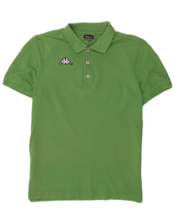 Kappa herre poloshirt mellemgrøn bomuld