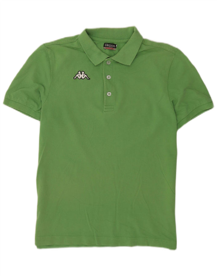 Kappa herre poloshirt mellemgrøn bomuld